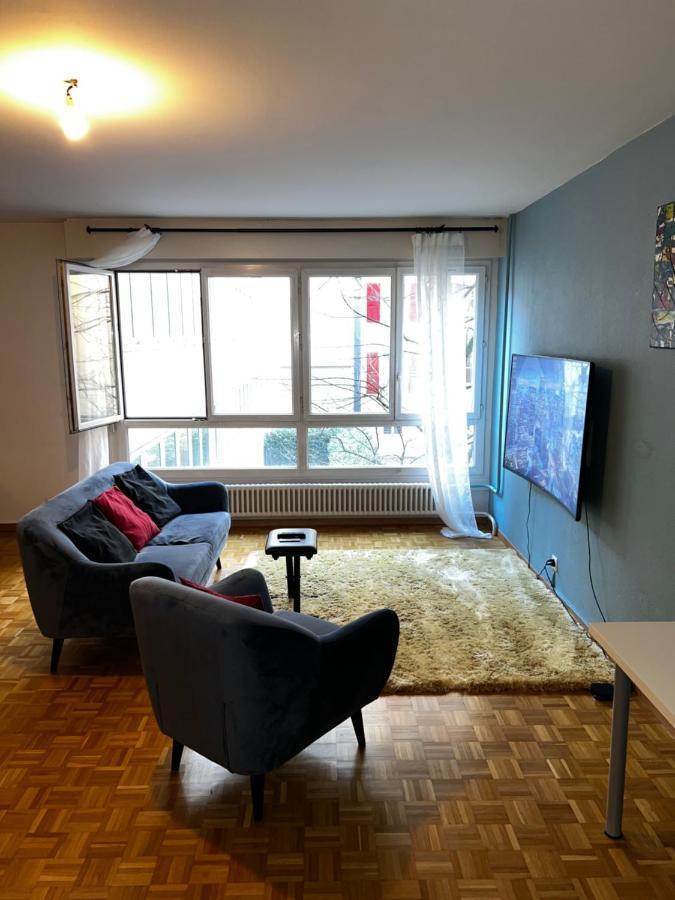 Beautiful Large Studio In Center Of Geneva Free Wifi Daire Dış mekan fotoğraf